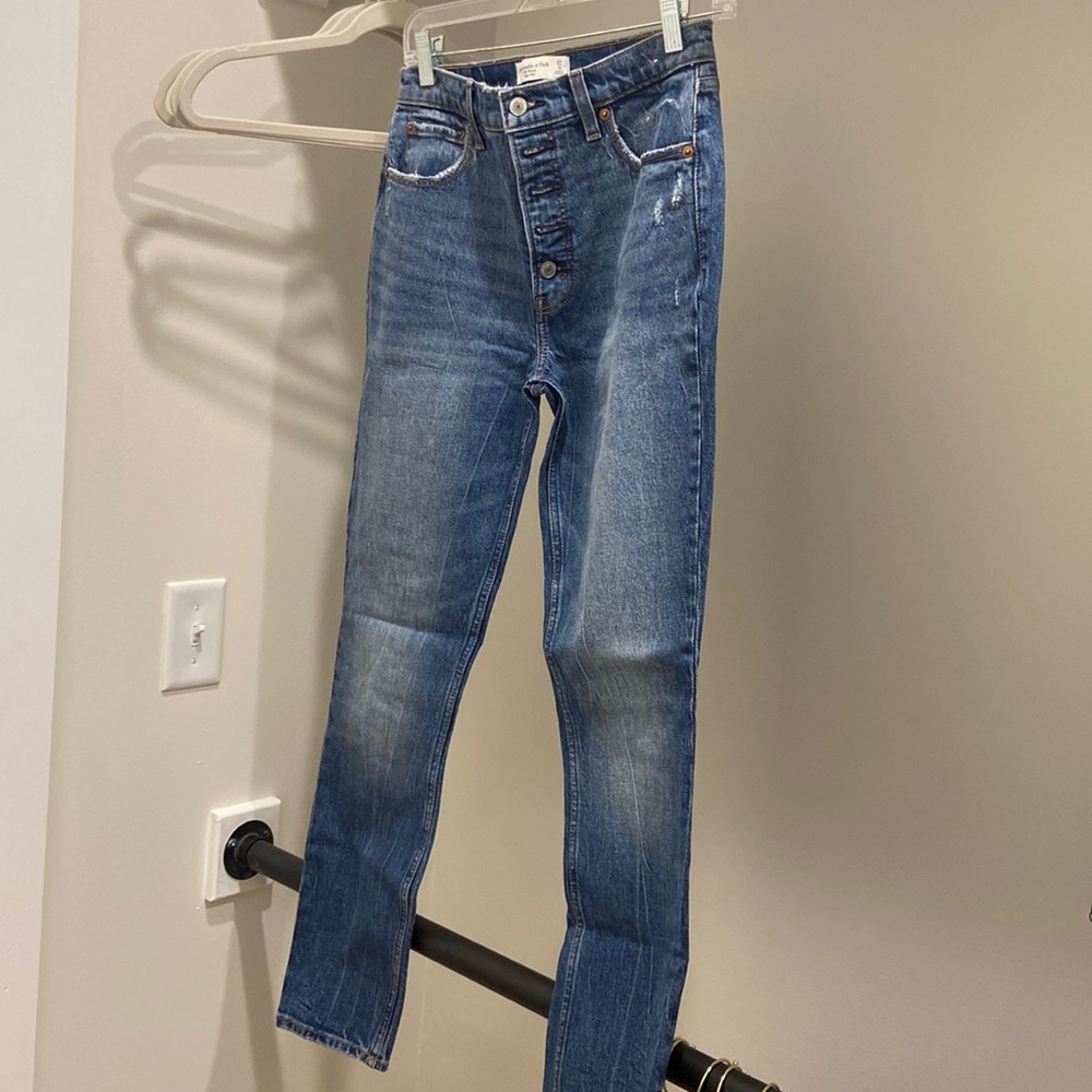 Abercrombie & Fitch skinny highrise jeans
